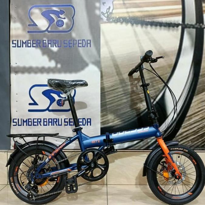 Terlaris Sepeda Lipat Odessy Ritz 16 Inch Sepeda Lipat Folding Odessy