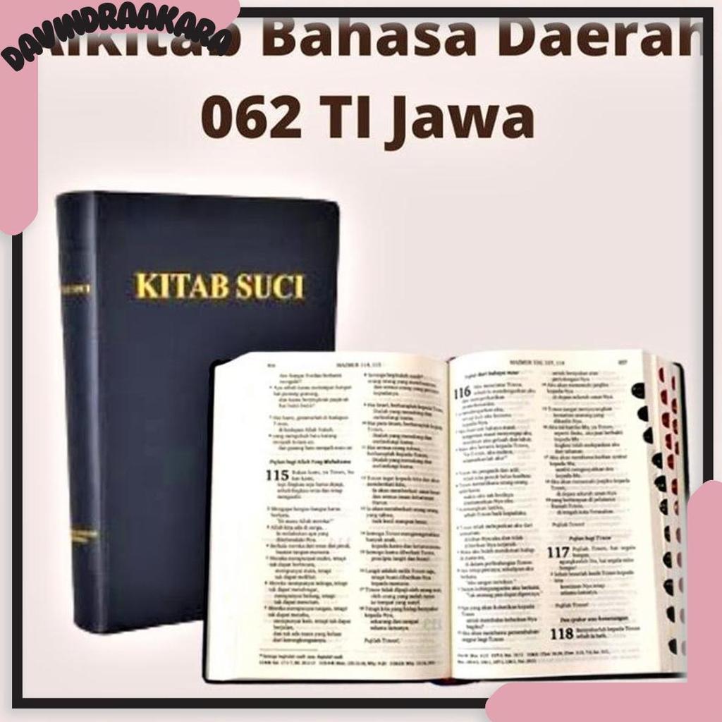 Alkitab Kristen Bahasa Jawa Besar TB 062 LAI Kitab Suci Injil Murah