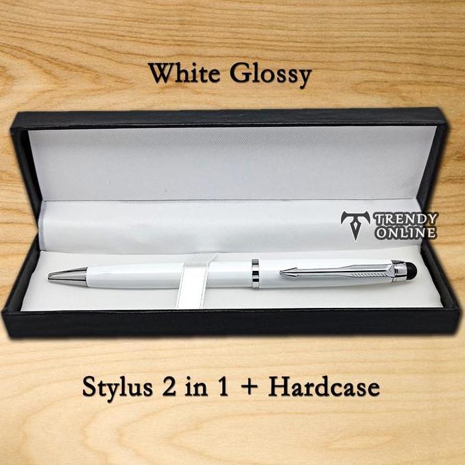 Pulpen Stylus 2in1, Pen 2 in 1 Model Parker Sonet dan Kotak Exclusif