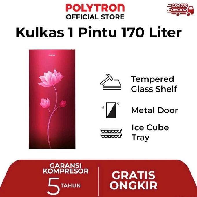 KULKAS POLYTRON 1PINTU PRB 179