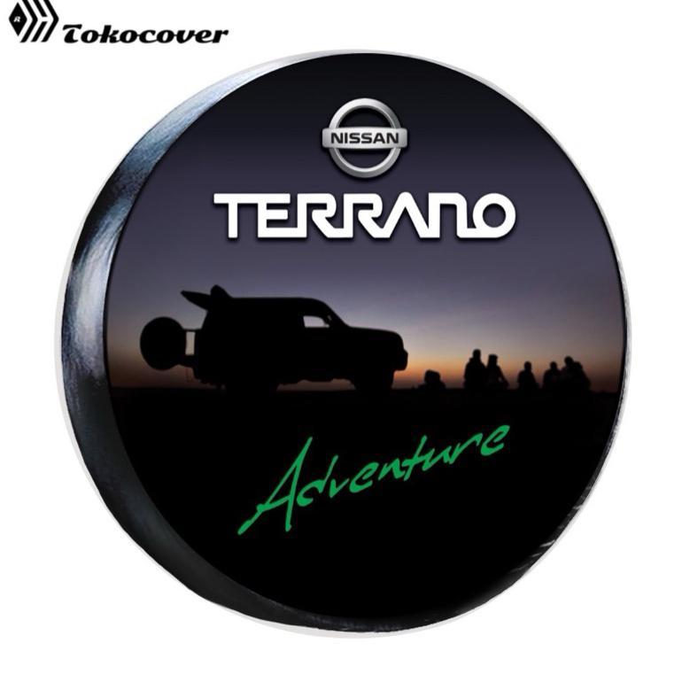 Cover Ban Serep Sarung Ban Serep Mobil nissan terrano Pelindung Ban Serep Penutup Ban Mobil