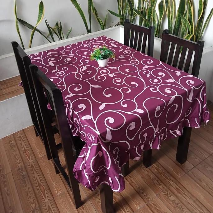 Dkrs- Taplak Meja Makan Kain Taplak Meja Makan Jumbo Taplak Meja Makan Jumbo Katun