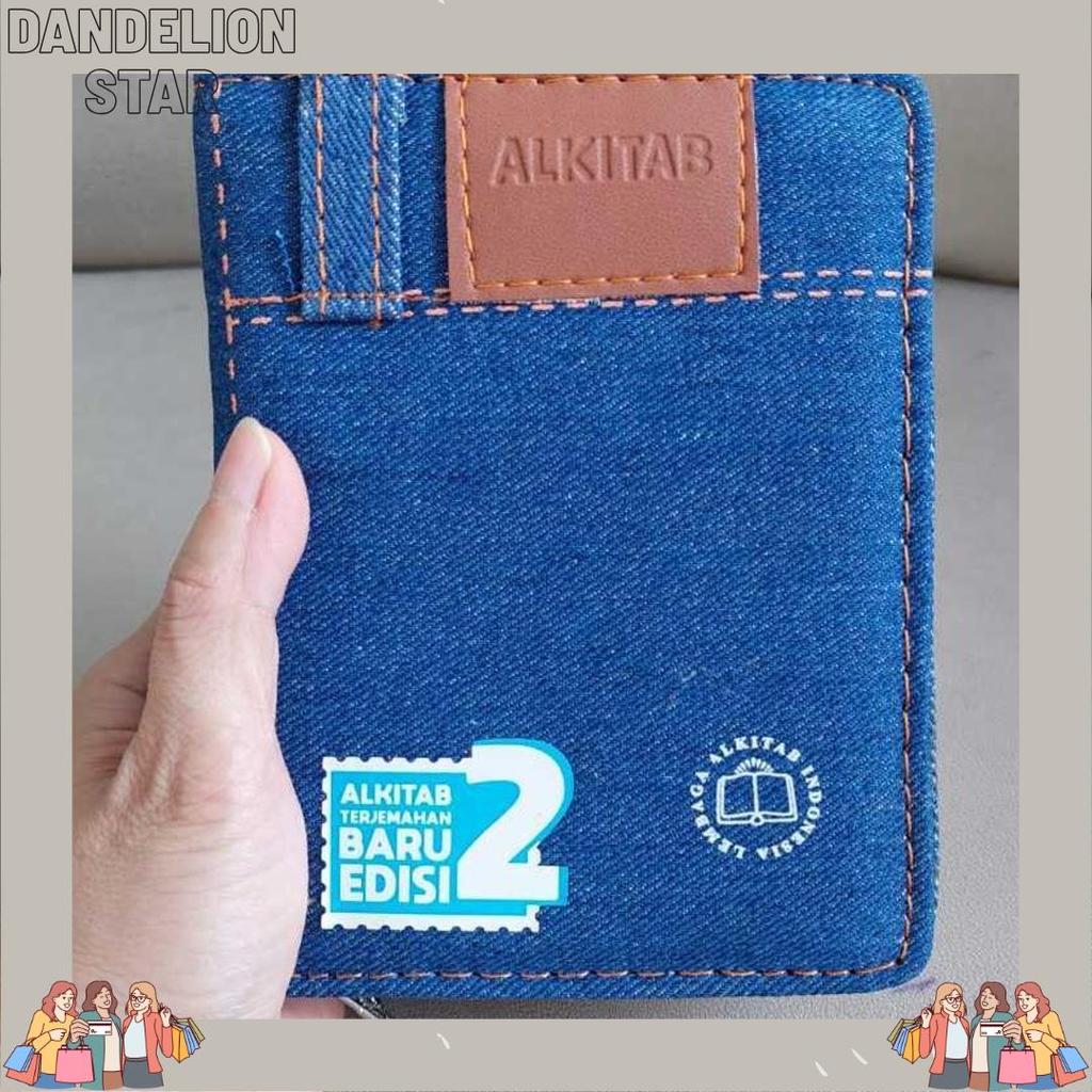 Alkitab Kristen Kecil Sampul TB2 034 Jeans Pocket Terjemahan Baru 2 LAI Anak Mini LAI New