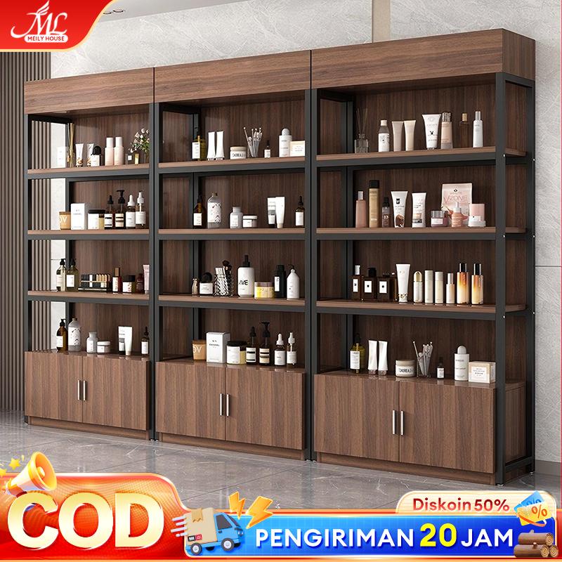 Rak Supermarket Rak Gondola Rak Market Rak Display Toko Rak Penyimpanan Gudang 100/120/140