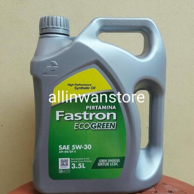 Expert- Oli Pertamina Fastron Eco Green SAE 5W30 / Fastron Ecogreen SAE 5W-30