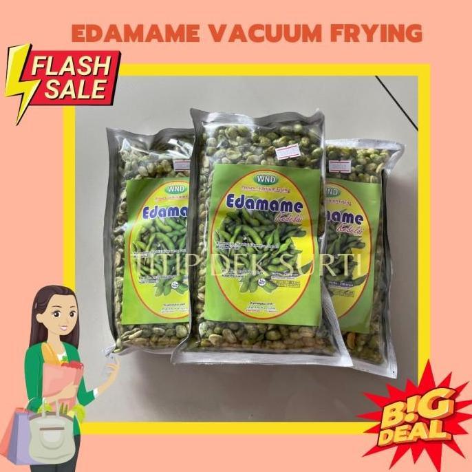 Expert- Edamame Crispy Oven/ Vacuum Frying Asli Jember 250gr