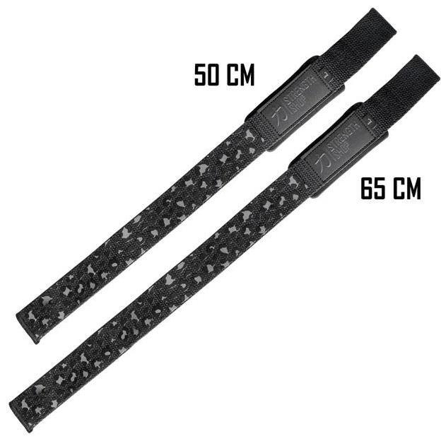 DISKON Strength Pro Lifting Dark Leopard Deadlift Wrist Strap Support Handle Wrap Barbell Wraps Grip