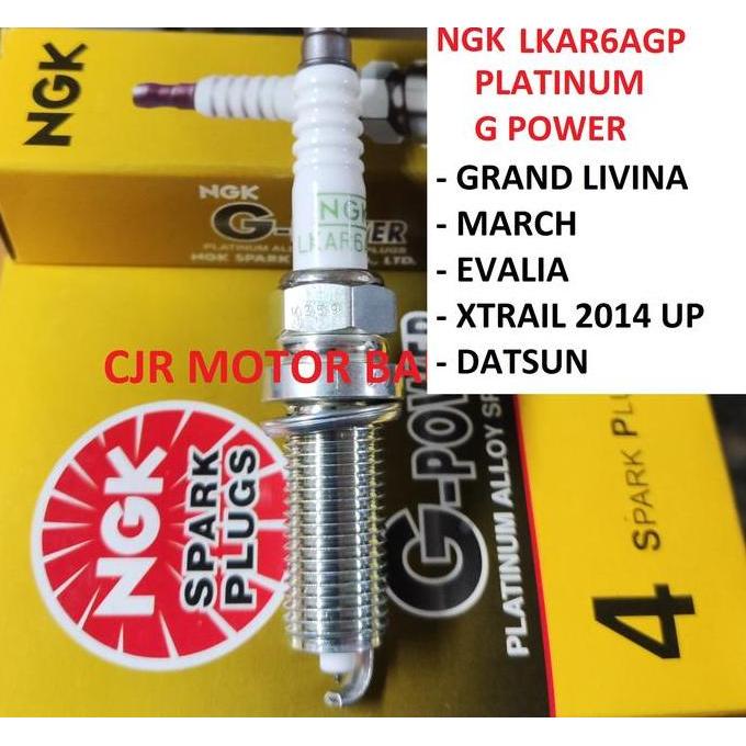 Busi Platinum NGK G Power LKAR6AGP Mobil Nissan Livina March Datsun TERBATAS