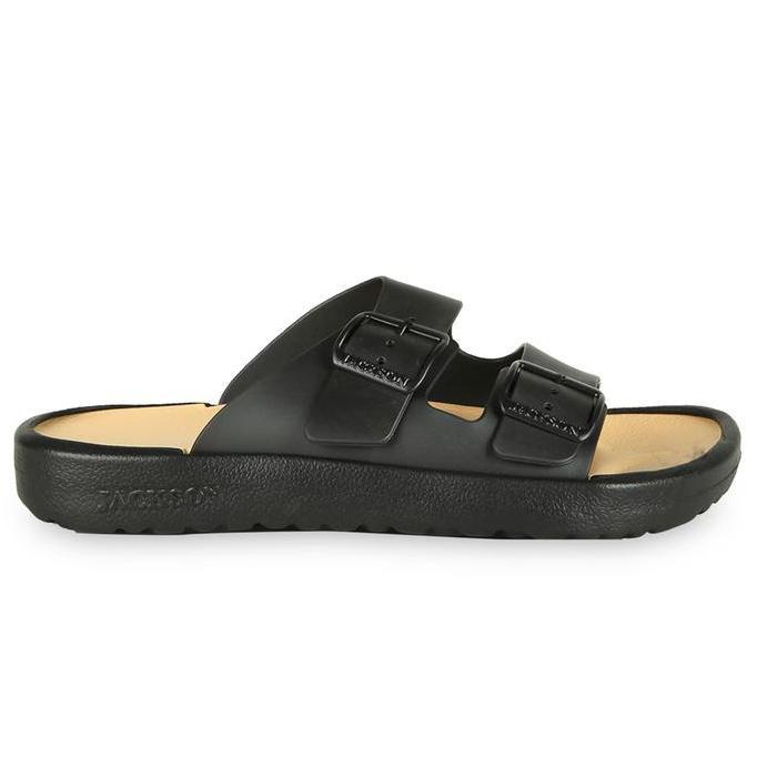 TERBARU - Jackson - Sandal Slide Jackson Ask 1JP Hitam