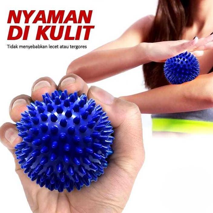 TERMURAH Bola Duri Karet Terapi Kesehatan / Bola pijat Terapi Tangan
