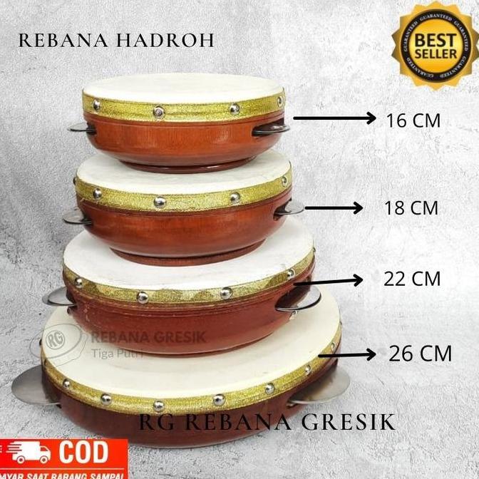 Rebana Hadroh Anak Mainan Kotek Hadroh Rebana Anak Mainan Kecimpring