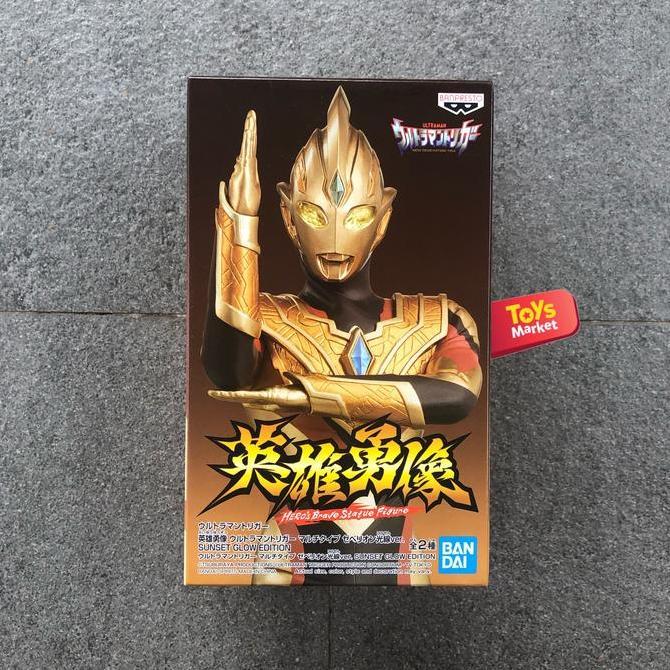 BANPRESTO Hero's Brave Statue Figure - Ultraman Trigger Multi Sunset