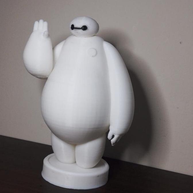 Baymax Action Figure - 3d printing