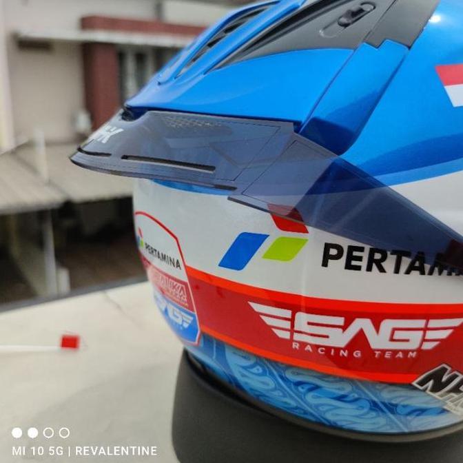 Expert- Spoiler NHK R6 | aksesoris variasi paket ganteng Helm Half Face NHK