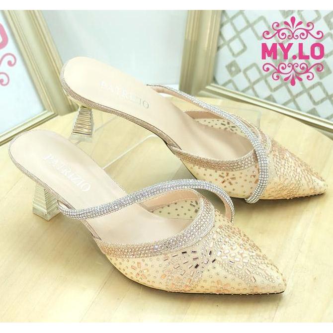 NEW - SANDAL PESTA WANITA HEELS WEDDING PEREMPUAN SENDAL PENGANTIN NIKAH LAMARAN WISUDA SESERAHAN SA