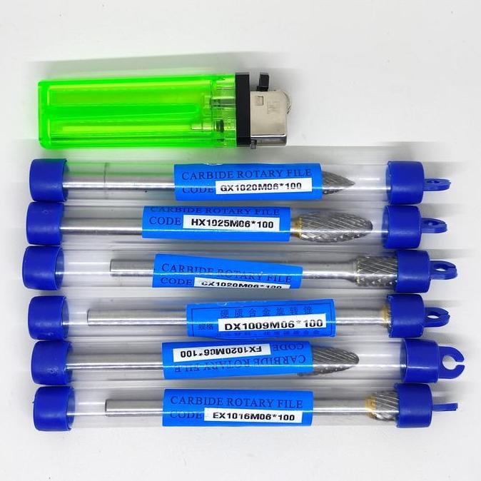 Yourpw- Mata Bor Tuner Tunner Cunner Cuner Besar 6Mm X 100Mm Foredom 6X100