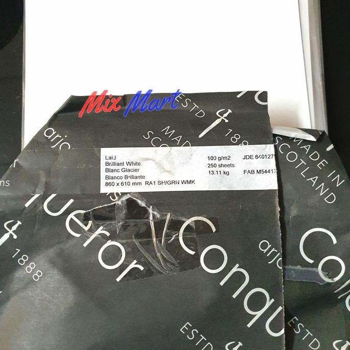 Wkwkw- Kertas Conqueror Ukuran A4 100 Gram Isi 10 Lembar