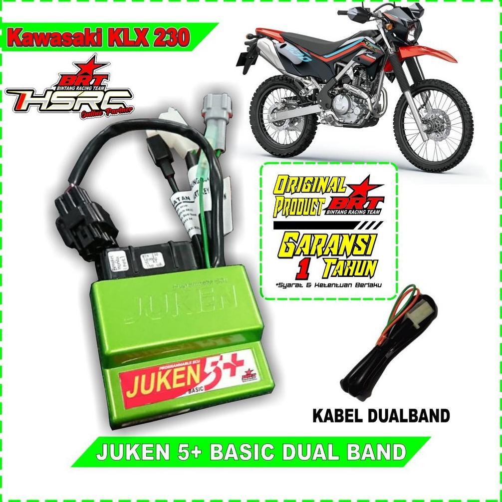 ECU JUKEN 5 Plus BRT DUAL BAND KAWASAKI KLX 230 ECM KLX230 Pengapian CDI Injeksi JUKEN5 KLX SE