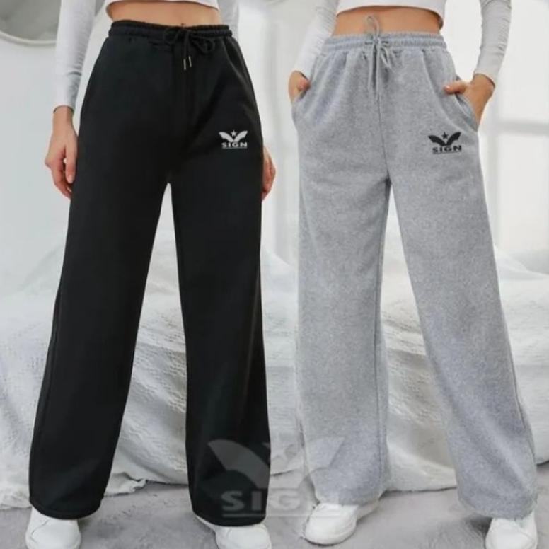 ORIGINAL JOGER PANJANG WANITA STYLE KOREA / CELANA OLAHRAGA PANJANG / CELANA TRAINING WANITA