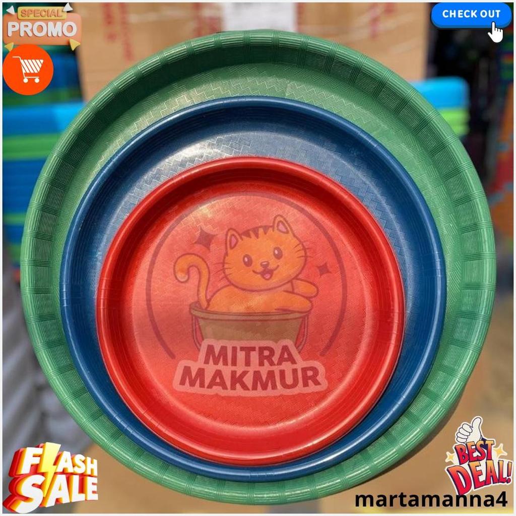 Tampah Bulat Plastik Wadah Nasi Kebuli Wadah Tumpeng Hajatan Original Produk