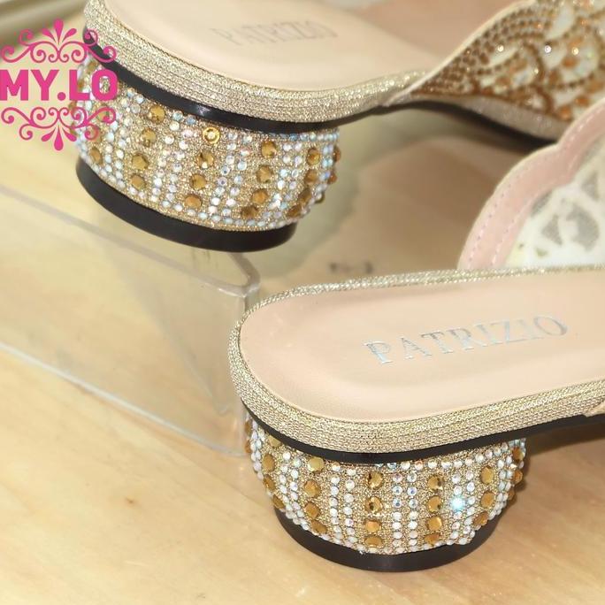 TERLARIS - SANDAL PESTA WANITA HEELS WEDDING SELOP KEBAYA PREMIUM MEWAH KEKINIAN IMPORT Shoes Sendal
