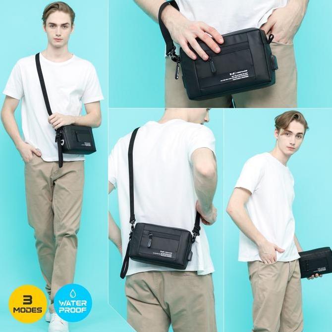 KUDALIAR724 - CLUTCH BAG KEPLER - HAND BAG WATERPROOF PRIA & WANITA