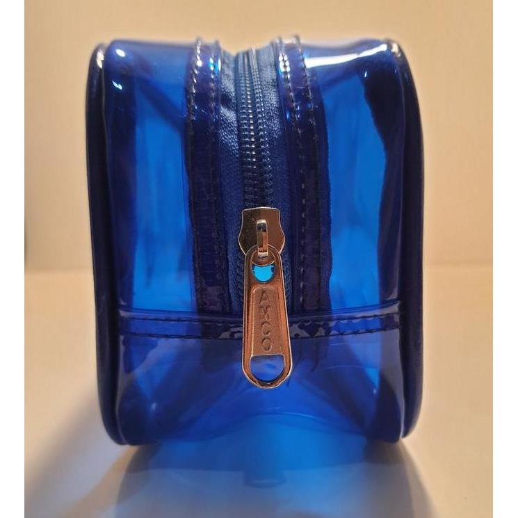 Ykyk- Pouch Mika Warna / Pouch Kosmetik / Travel Bag / Tas Mika Transparant