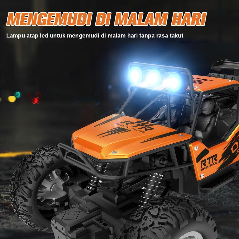 Wetech Mobil Remote Control Alloy Offroad Dengan Fitur Semprotan Air Mobil Panjat Untuk Semua Medan