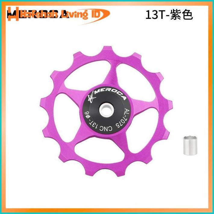 Murah Meroca Pulley Rd Bearing 13T Pullay Rd Sepeda Lipat Mtb Roadbike