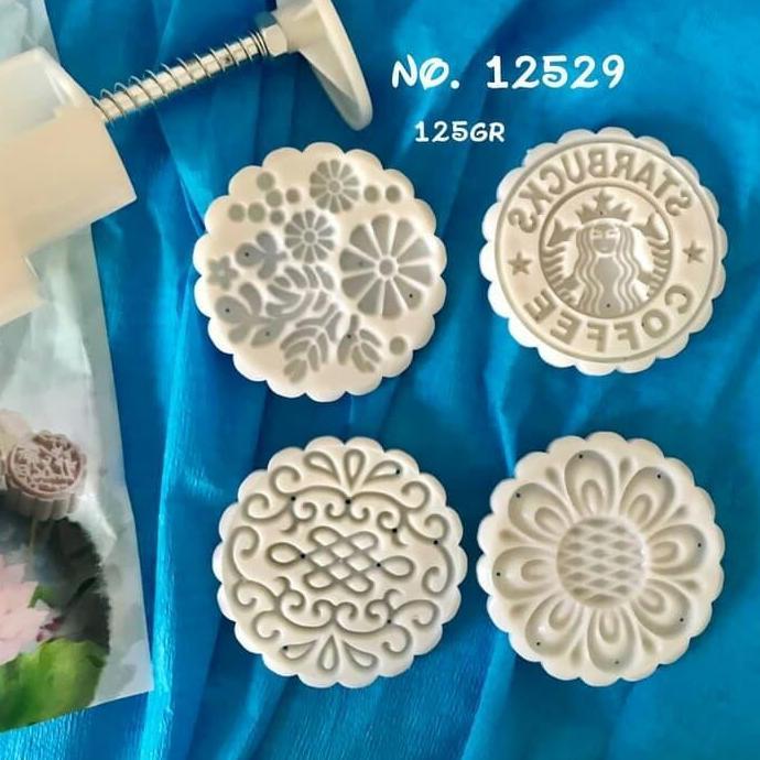 NEW - Cetakan Kue Bulan Mooncake Starbucks CM12529