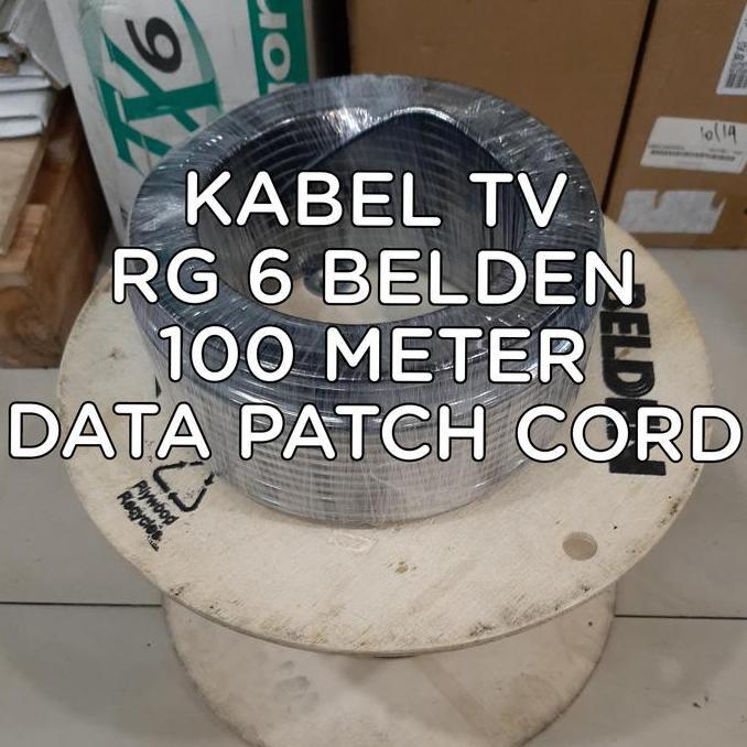 PROMO - kabel tv belden RG6 100meter / belden RG 6 9116S 100meter / belden rg6