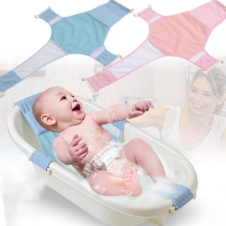 Grosir [Jaring Saja Tanpa Bak] Baby Bather Jaring Bak Mandi Bayi Baru Lahir Agar Tidak Terjatuh Temp