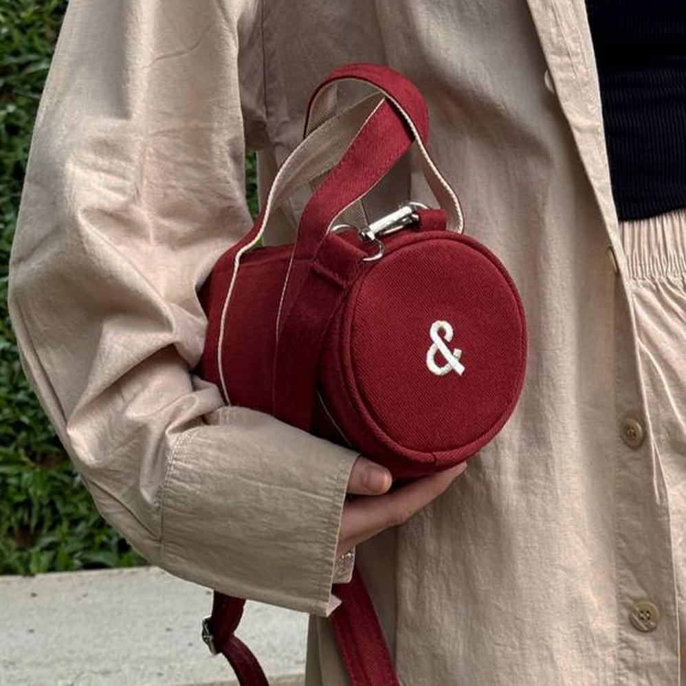 Hot Product N&A - Tunnel Mini Bowling Sling Bag - Tas Selempang Wanita / Sling Bag Wanita / Mini Bow