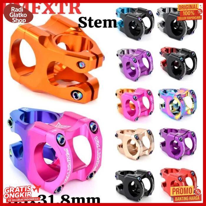 Terbaru Fmfxtr Stem Pendek 31.8 X 35Mm Clamp Oversize 31.8Mm Alloy Sepeda Mtb Warna Colorful Ringan 