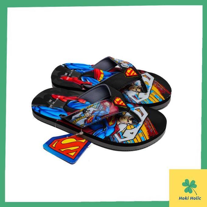 Sptkrn- Ando Sandal Anak Cowok Karakter Superman - Ando Spm 2305
