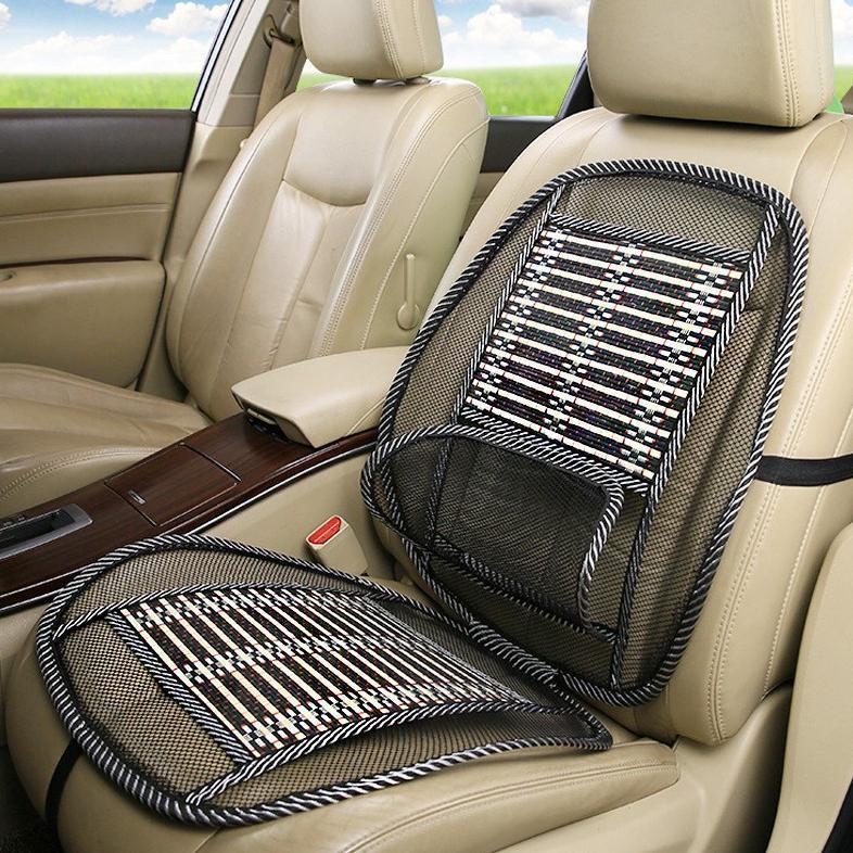 Bantalan Alas Kursi Cover Jok Mobil / Alas Kursi Jok Mobil Bambu