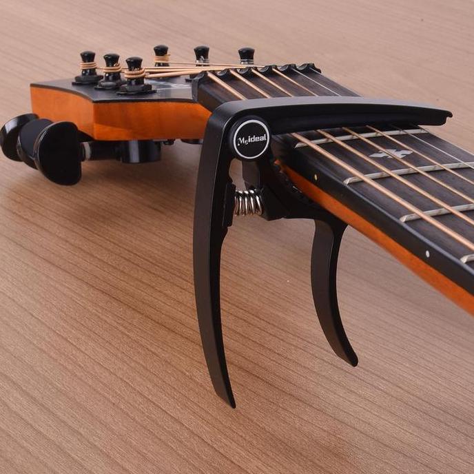 Capo Gitar Akustik Elektrik Bass Banjo Mandolin Penjepit Senar Bahan Aluminium