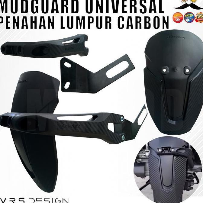 MUDGUARD UNIVERSAL SPAKBOR KOLONG BELAKANG MUD GUARD PENAHAN LUMPUR KARBON MUDGUARD ORIGINAL PNP VIX