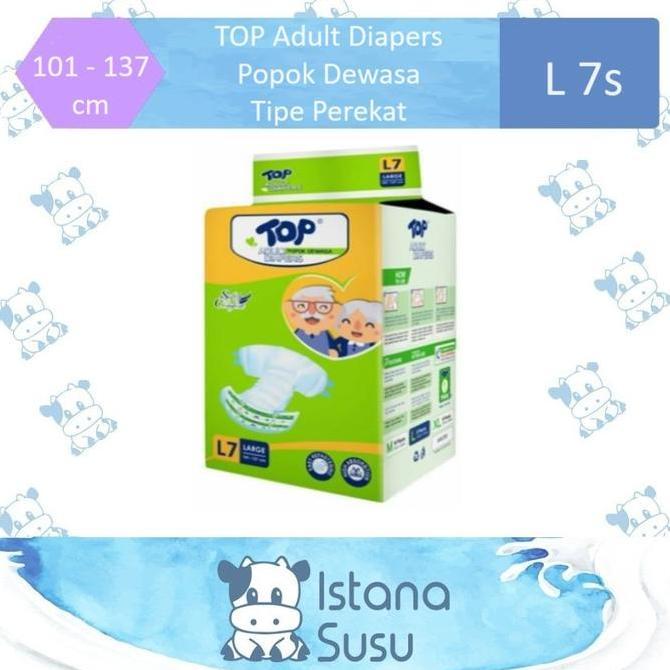 New- Top Adult Diapers Popok Dewasa Tipe Perekat / Celana Size M / L / Xl / Xxl