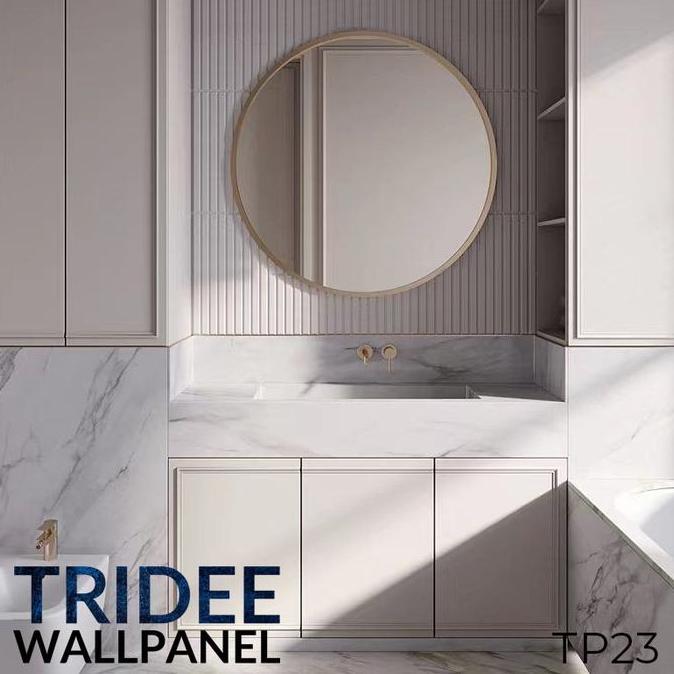 Wutwut- Tridee Wallpanel Floral | Wallpaper Dinding Dekorasi