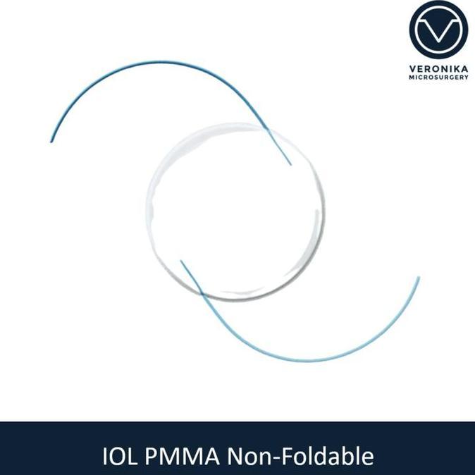 LENSA IOL PMMA NON FOLDABLE HYDROPHOBIC