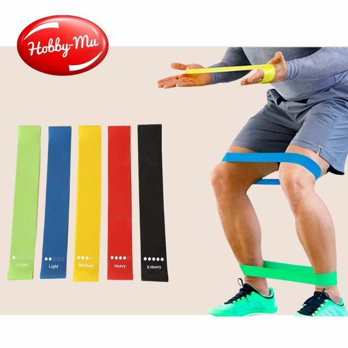 Karet Elastis untuk Latihan Fitness - Yoga