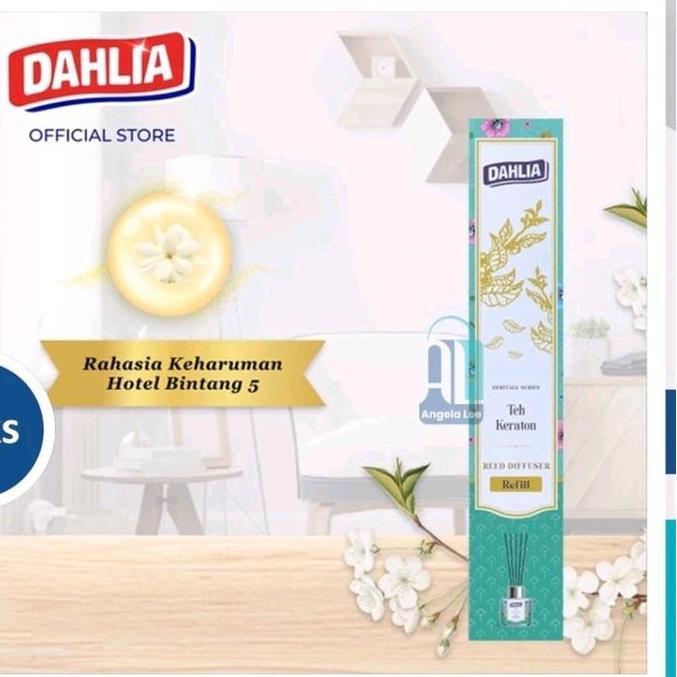 Promo Dahlia Teh Kraton reed diffuser REFFIL Diskon