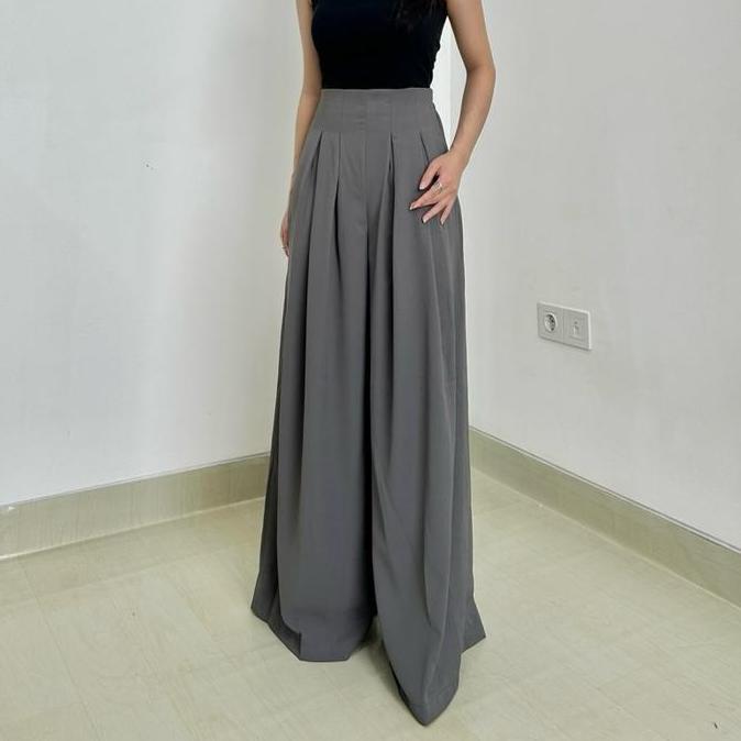 Faye - NAIRA PANTS  Kulot Wide Pants| Kulot Rok | Kulot Korea | Celana Premium Panjang | Oversize Ce
