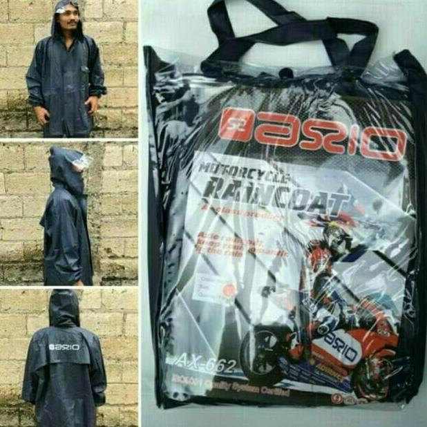 Jas Hujan AXIO karet / pvc rubber original anti bocor [terbaik]