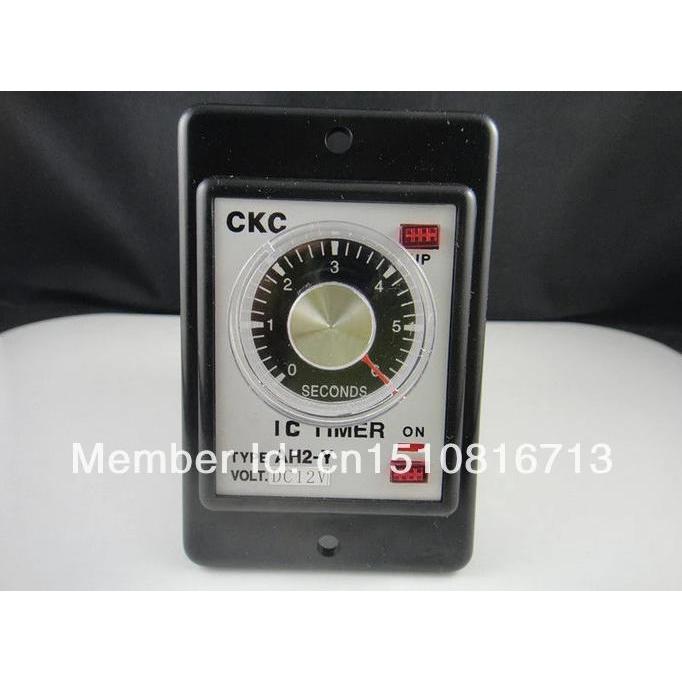 AH2-Y 12V/24V/110V/220V Power on delay time relay panel with Socket Base tell us voltage