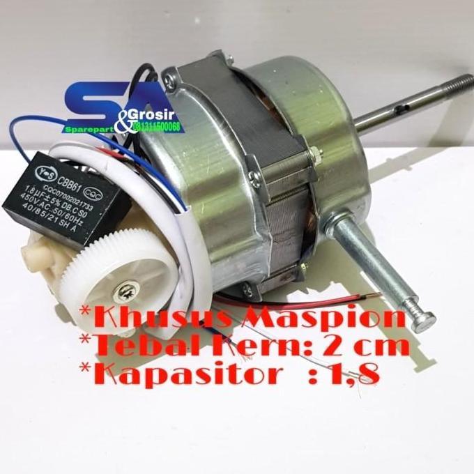 berkahshopss - dinamo kipas angin maspion standfan wallfan dinding