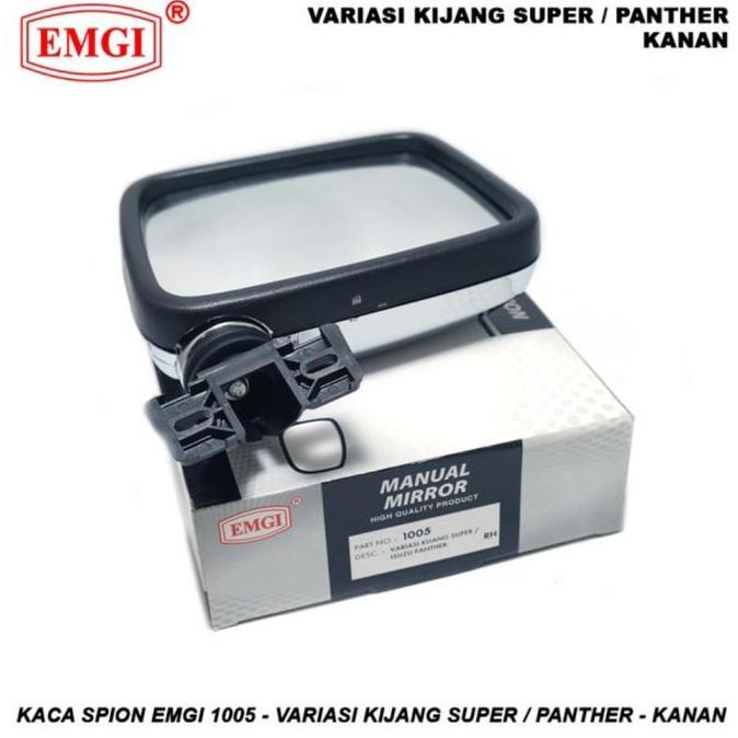 KACA SPION VARIASI KIJANG SUPER/PANTHER CHROME RH/KANAN (EMGI 1005) ORIGINAL DAN TERPERCAYA