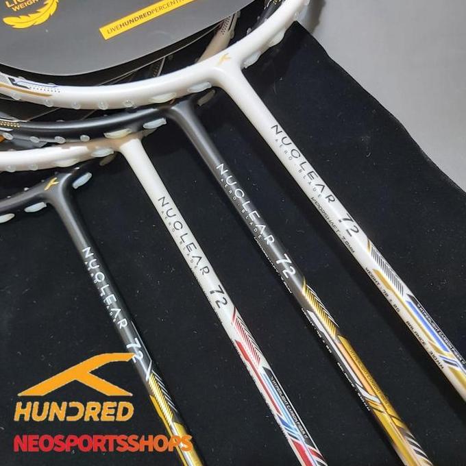 NEW Raket Badminton Hundred HNDRD Nuclear 72 Original