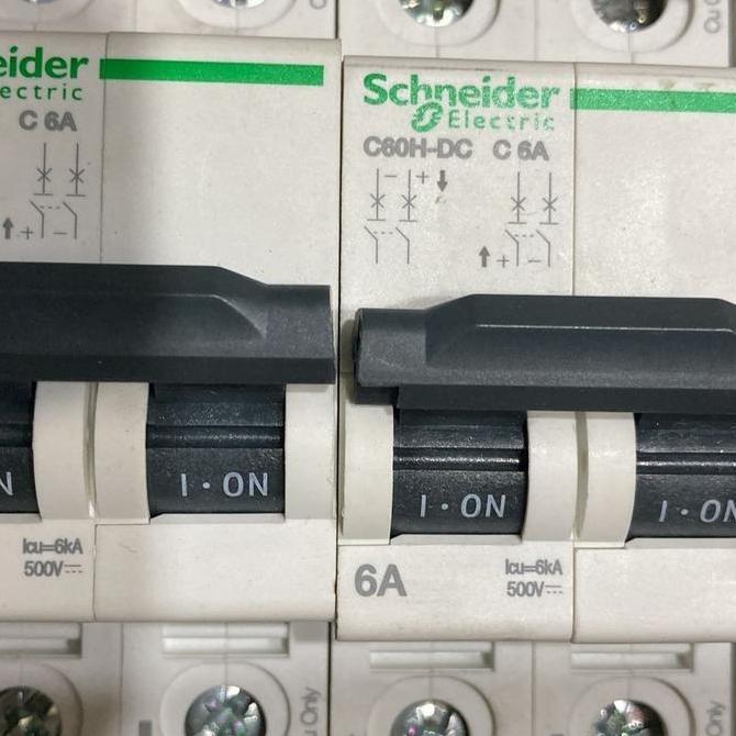 mcb schneider C60H-DC 2P 6A